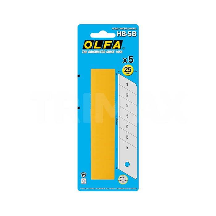 OLFA® HB-5B lame 25 mm