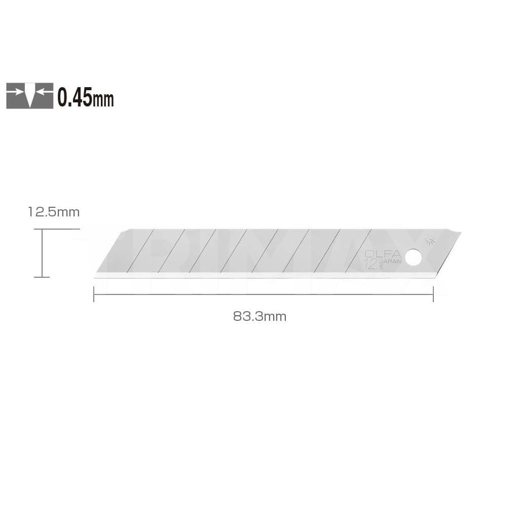 OLFA® MTB-10B Lame de 12.5mm