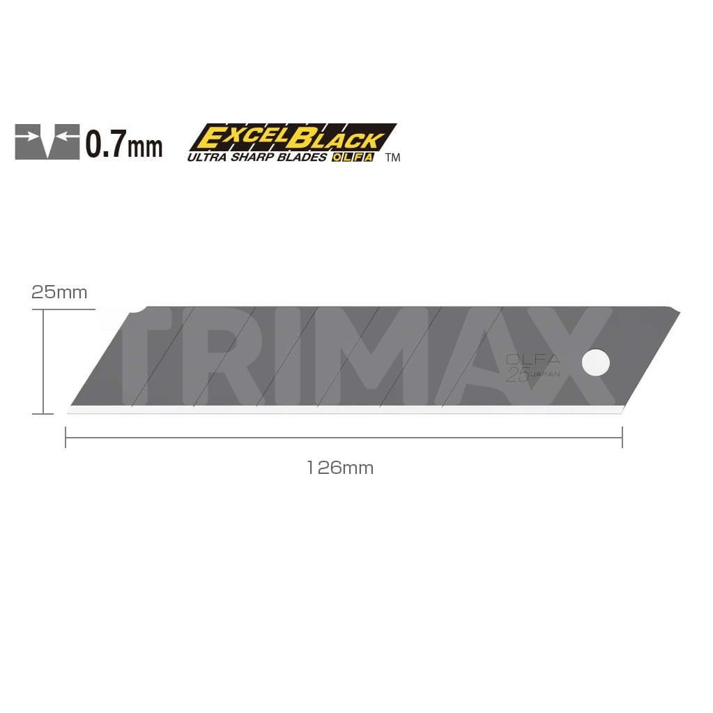 OLFA® HBB-5/B Lame de 25mm