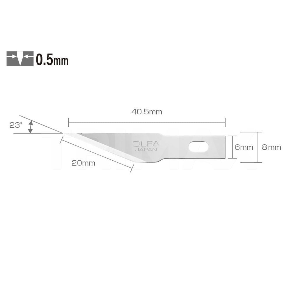 OLFA® KB4-S/5 Lame pentru Decoratii