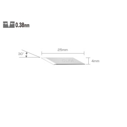 [KB5 30/B] OLFA® KB5 30/B Lame pentru Decoratii