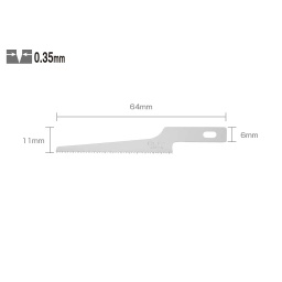 [KB4-NS/3] OLFA® KB4- NS/3 Lame pentru Decoratii