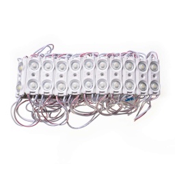 [Modul Led 2] Modul Led cu Lentila - 2 Leduri, Alb Rece, 0.96W